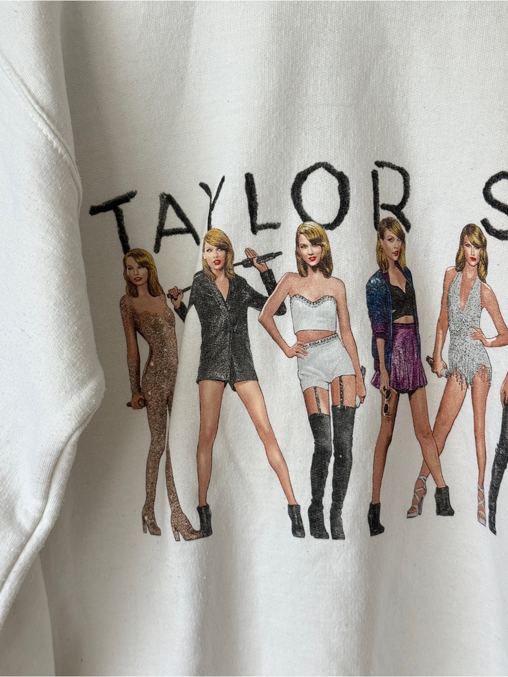 Taylor Swift merch 1989 eras taylor’s version crewneck pullover sweatshirt - Picture 6 of 10